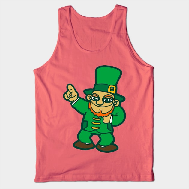 leprechaun Tank Top by Huggy Mauve